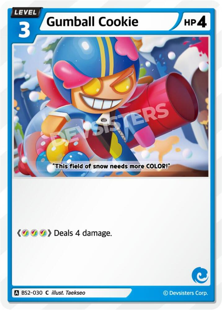 Gumball Cookie (BS2-030) Common (BS1-BS2)