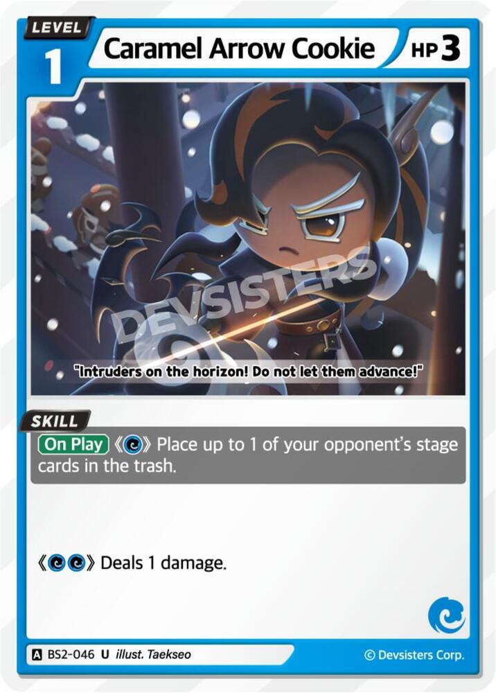 Caramel Arrow Cookie (BS2-046) Uncommon (BS1-BS2)