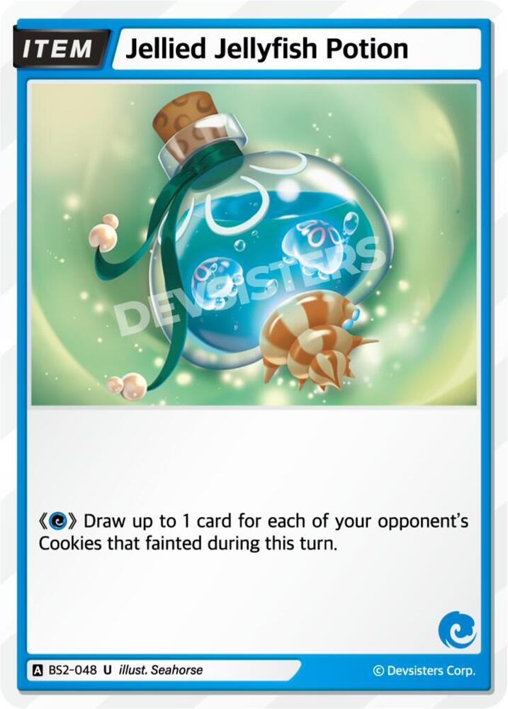 Jellied Jellyfish Potion (BS2-048) Uncommon (BS1-BS2)