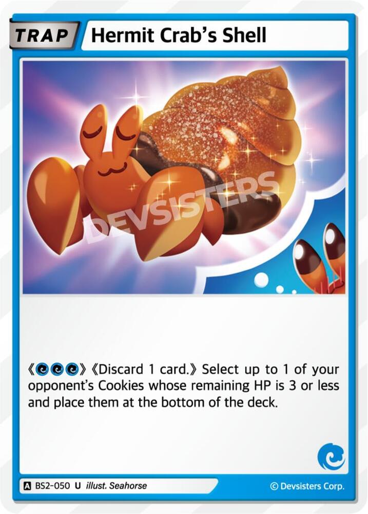 Hermit Crab's Shell (BS2-050) Uncommon (BS1-BS2)