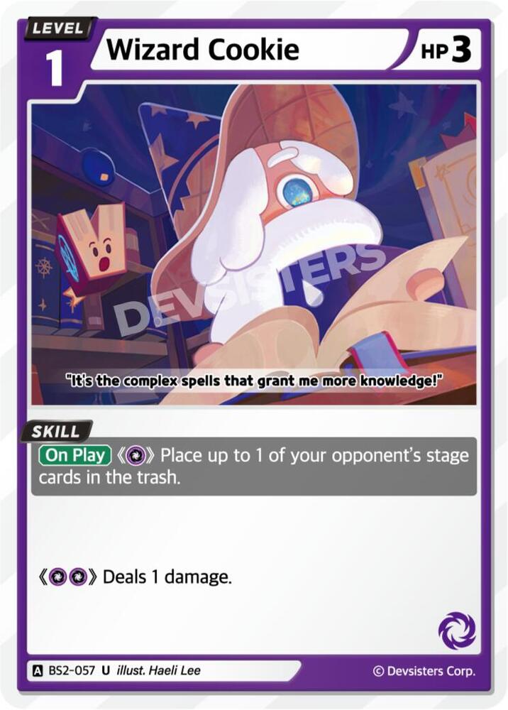 Wizard Cookie (BS2-057) Uncommon (BS1-BS2)