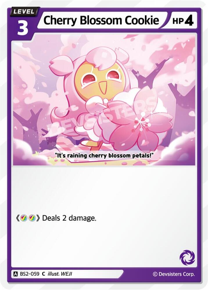 Cherry Blossom Cookie (BS2-059) Common (BS1-BS2)