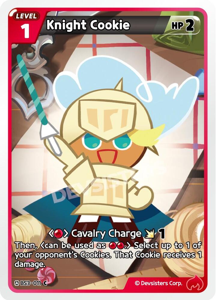 Knight Cookie (BS3-011) Common (BS3-BS4)