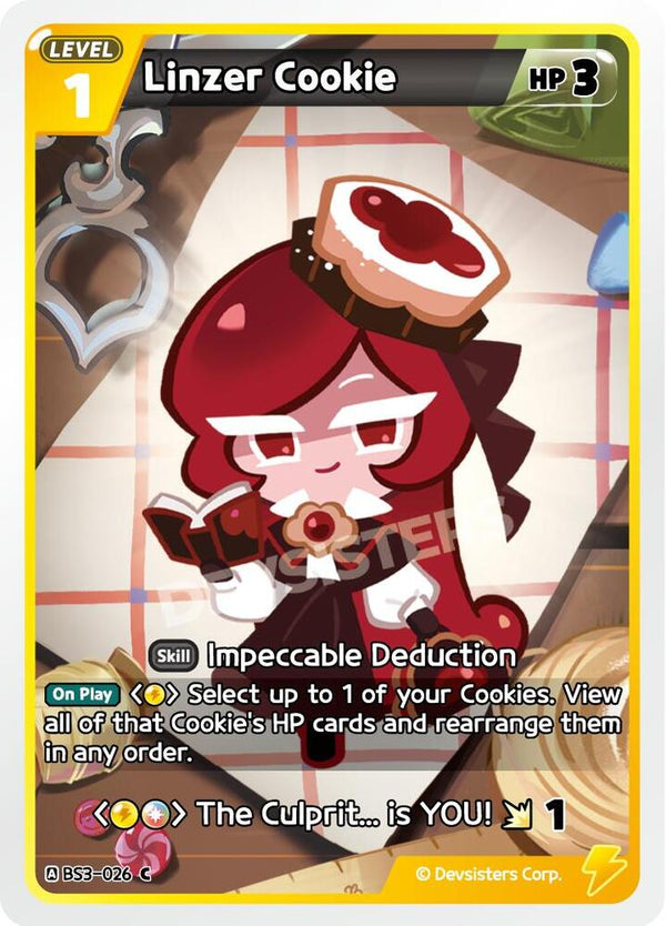 Linzer Cookie (BS3-026) Common (BS3-BS4)