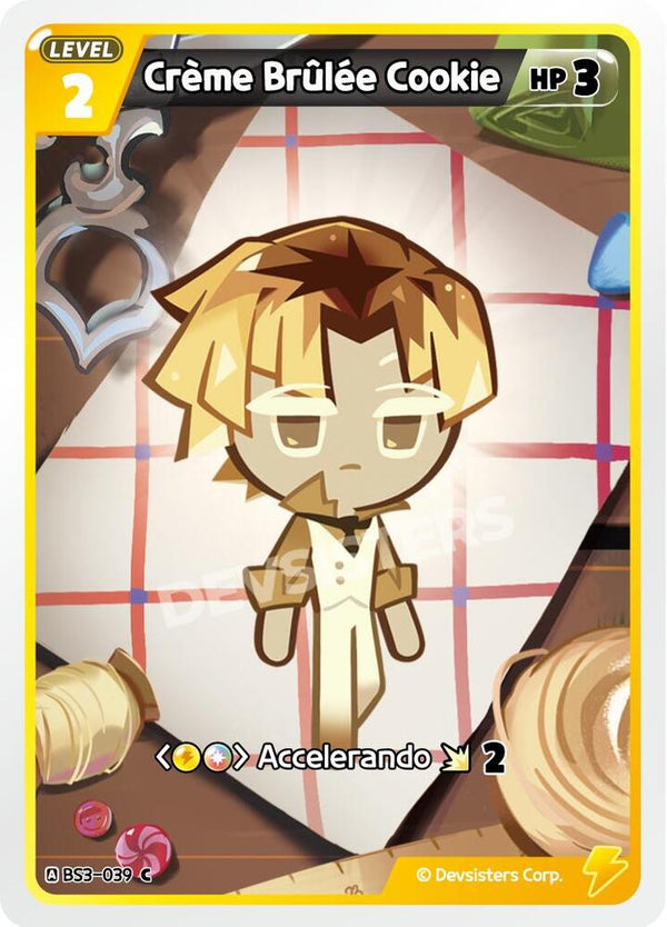 Creme Brulee Cookie (BS3-039) Common (BS3-BS4)