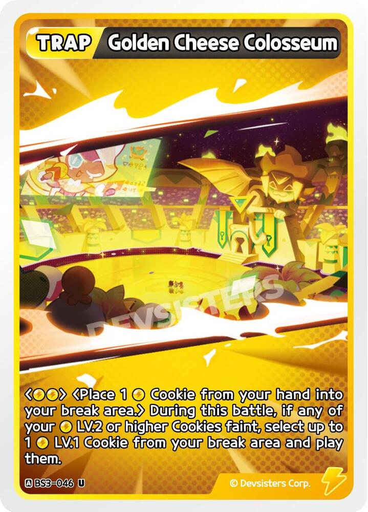 Golden Cheese Colosseum (BS3-046) Uncommon (BS3-BS4)