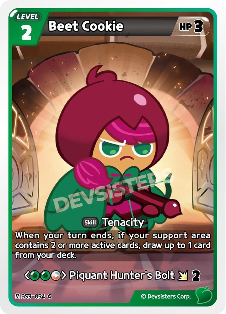 Beet Cookie (BS3-054) Common (BS3-BS4)