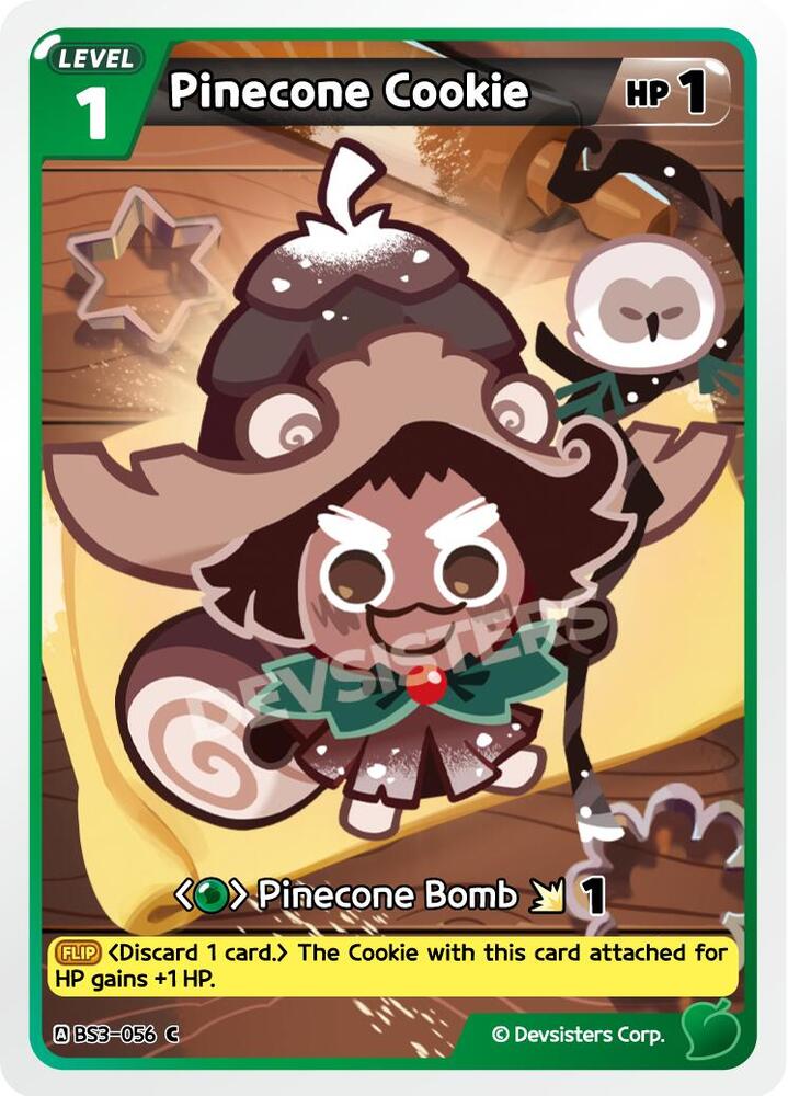 Pinecone Cookie (BS3-056) Common (BS3-BS4)