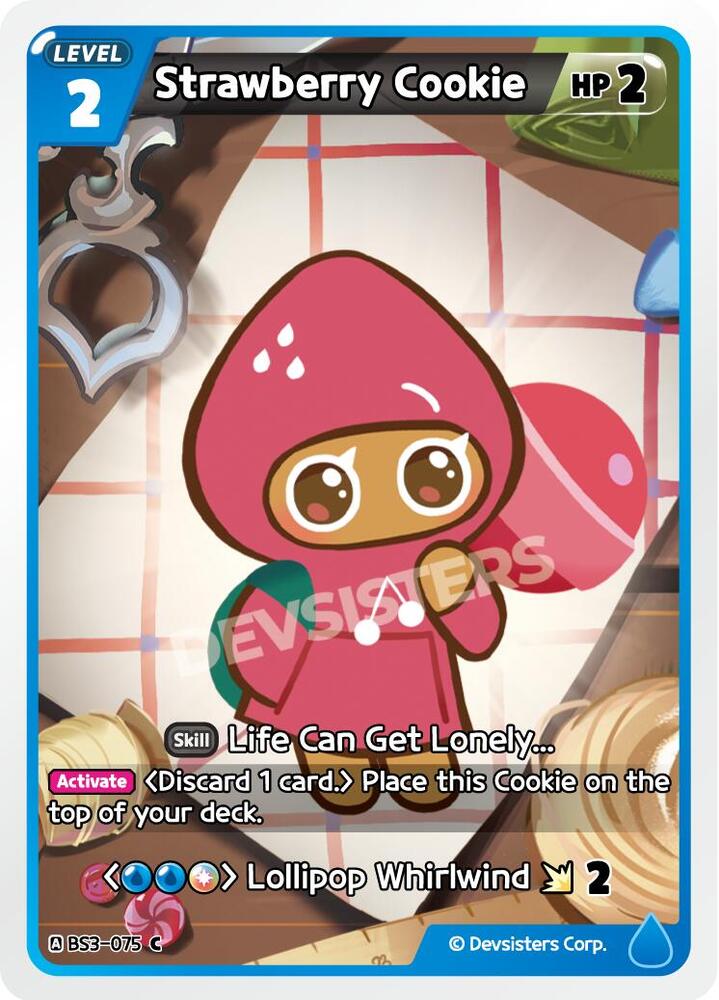 Strawberry Cookie (BS3-075) Common (BS3-BS4)