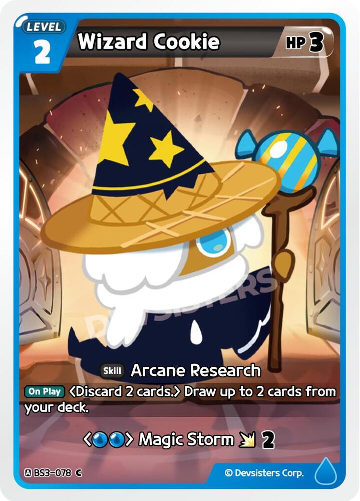 Wizard Cookie (BS3-078) Common (BS3-BS4)