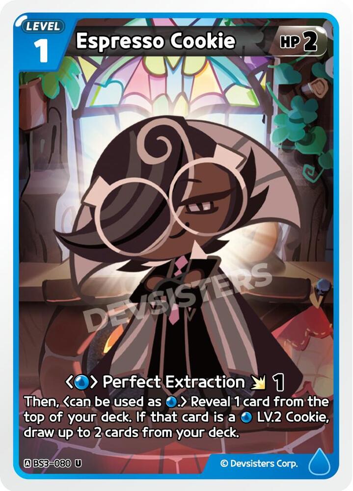 Espresso Cookie (BS3-080) Uncommon (BS3-BS4)