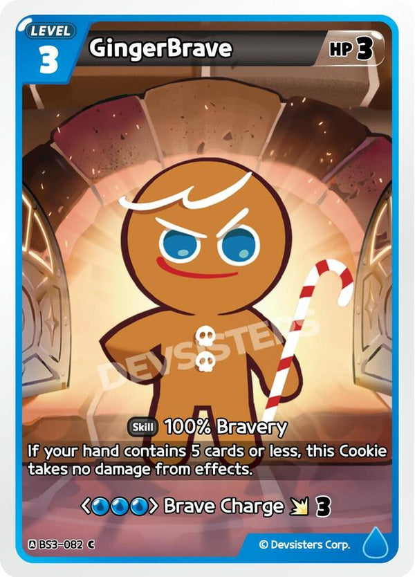 GingerBrave (BS3-082) Common (BS3-BS4)