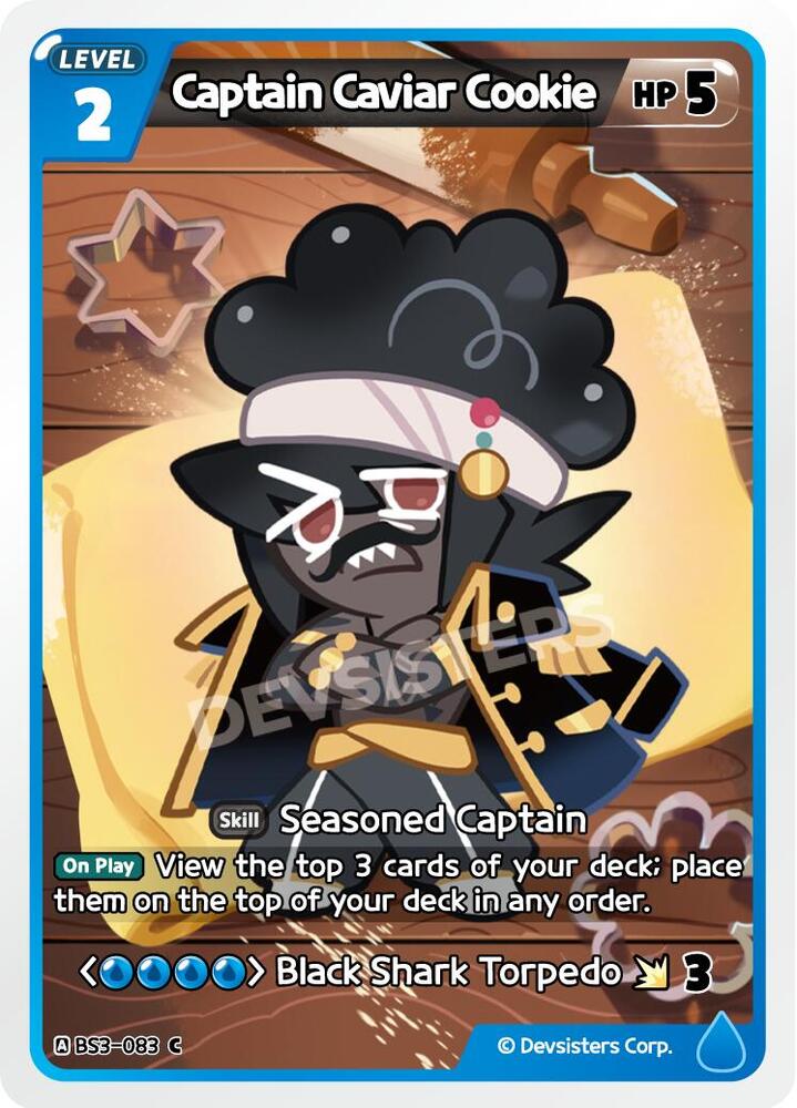 Captain Caviar Cookie (BS3-083) Common (BS3-BS4)