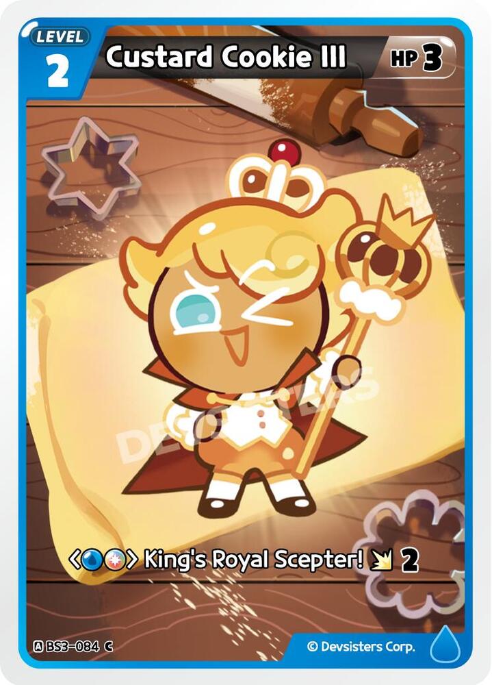 Custard Cookie III (BS3-084) Common (BS3-BS4)