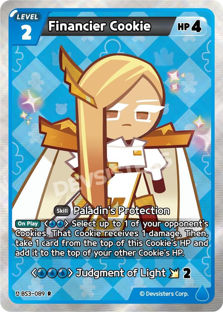 Financier Cookie (BS3-089) Rare (BS3-BS4)