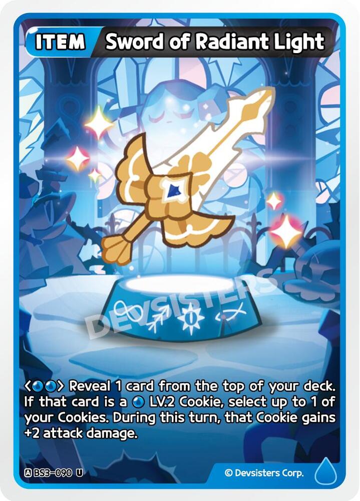 Sword of Radiant Light (BS3-090) Uncommon (BS3-BS4)