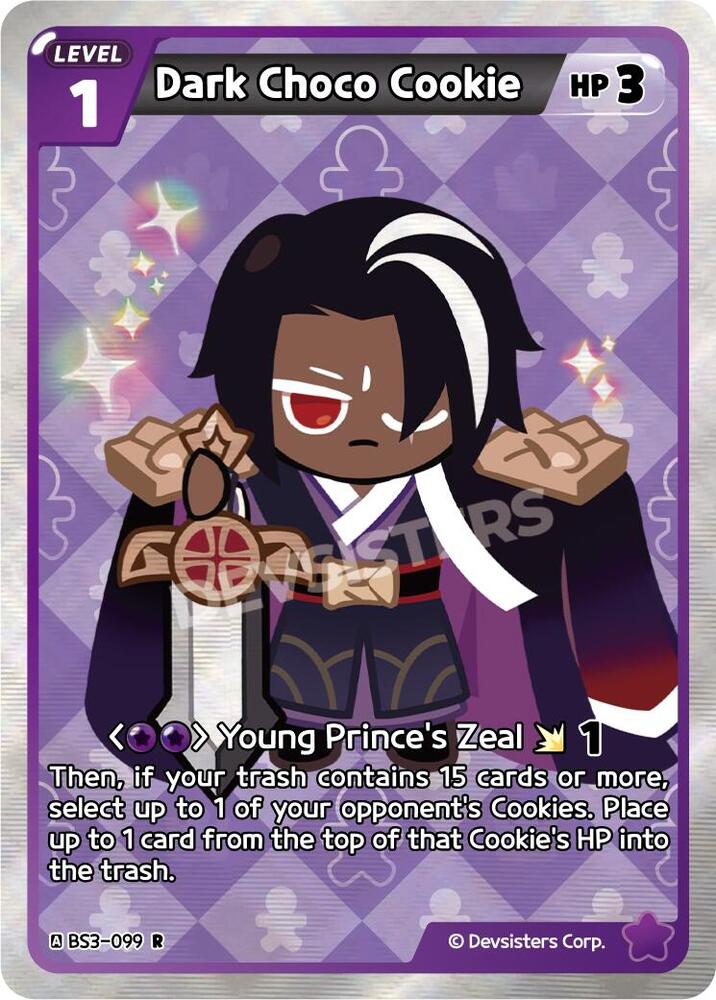 Dark Choco Cookie (BS3-099) Rare (BS3-BS4)