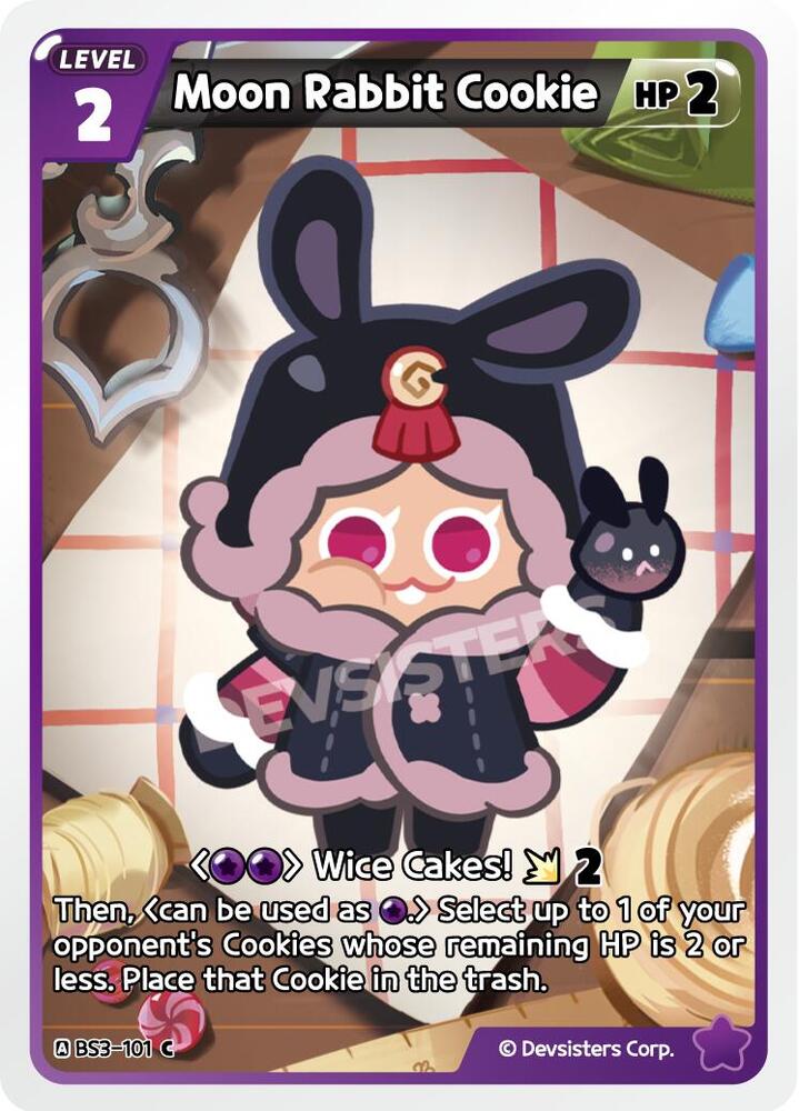 Moon Rabbit Cookie (BS3-101) Common (BS3-BS4)