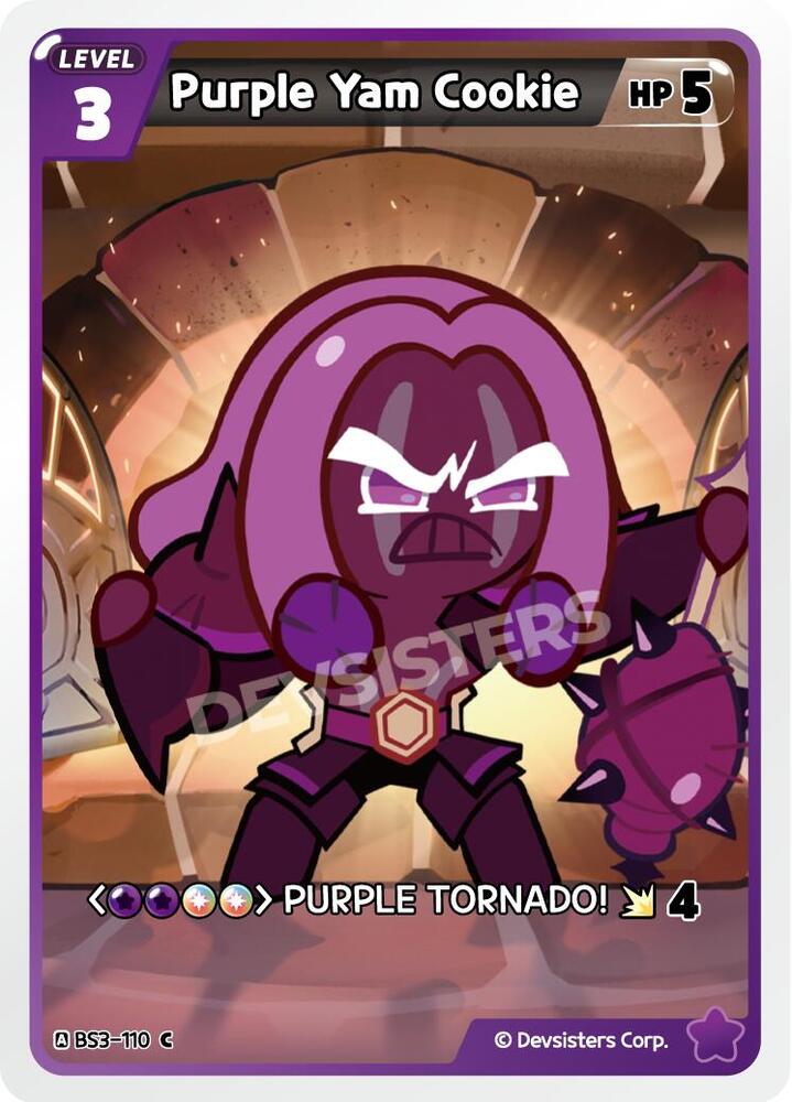 Purple Yam Cookie (BS3-110) Common (BS3-BS4)