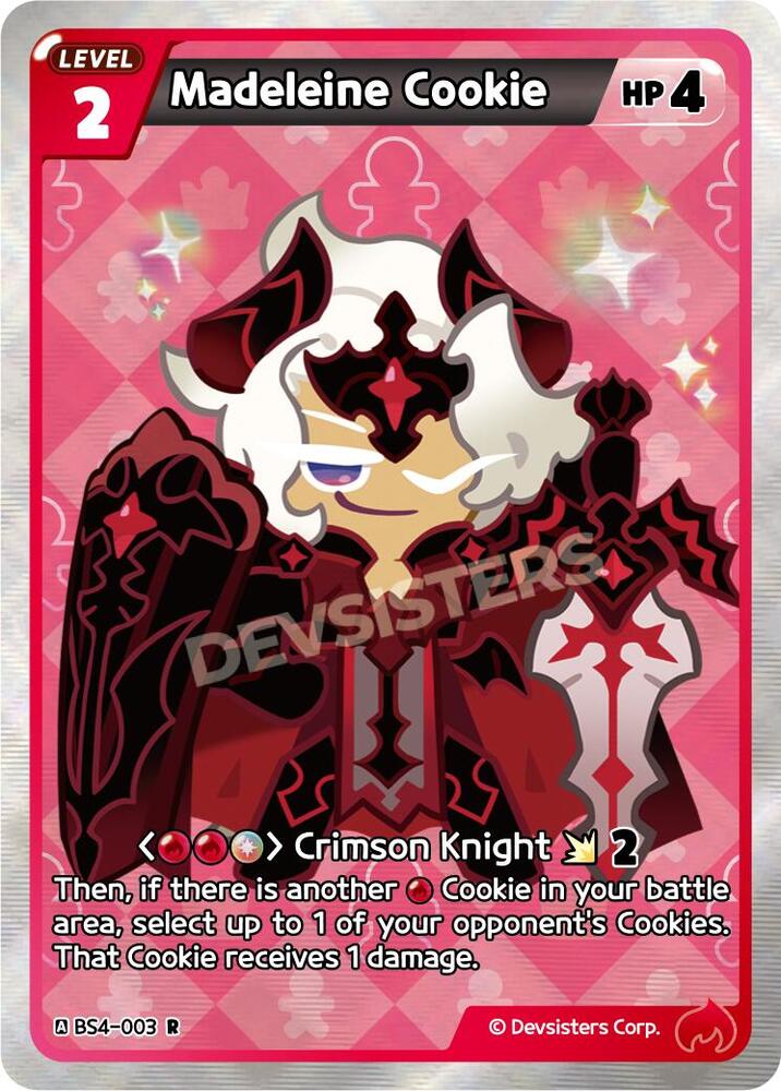 Madeleine Cookie (BS4-003) Rare (BS3-BS4)