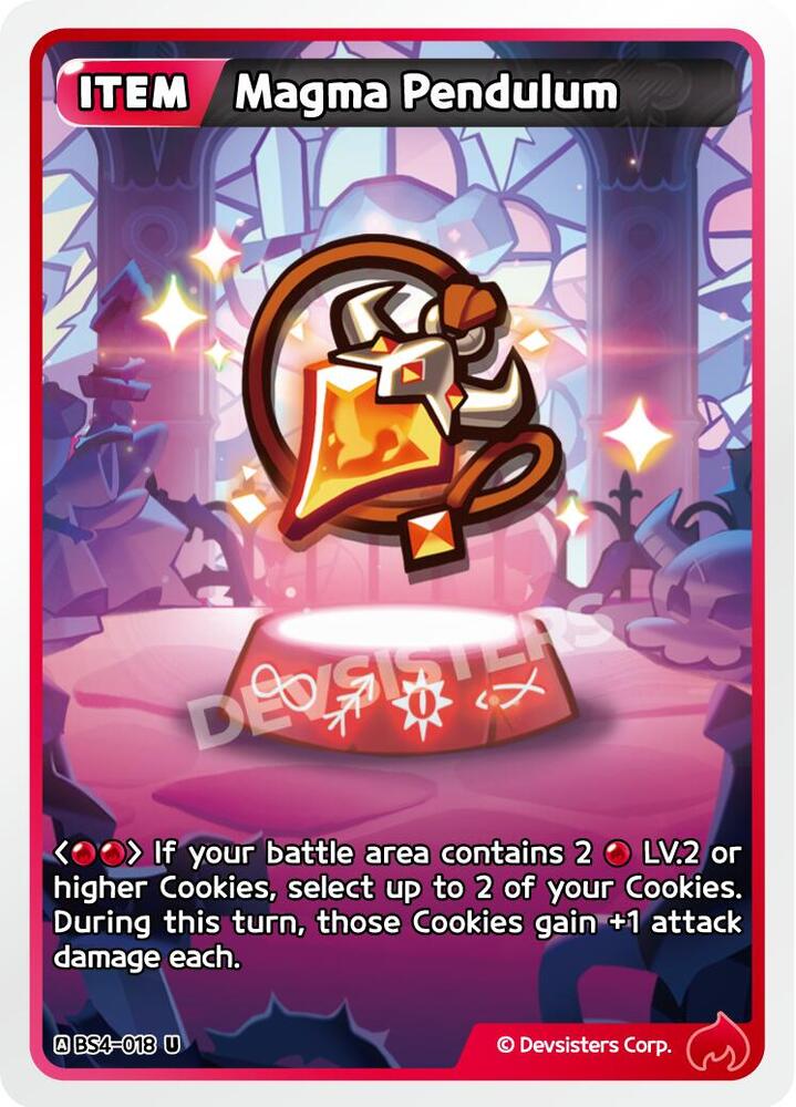 Magma Pendulum (BS4-018) Uncommon (BS3-BS4)