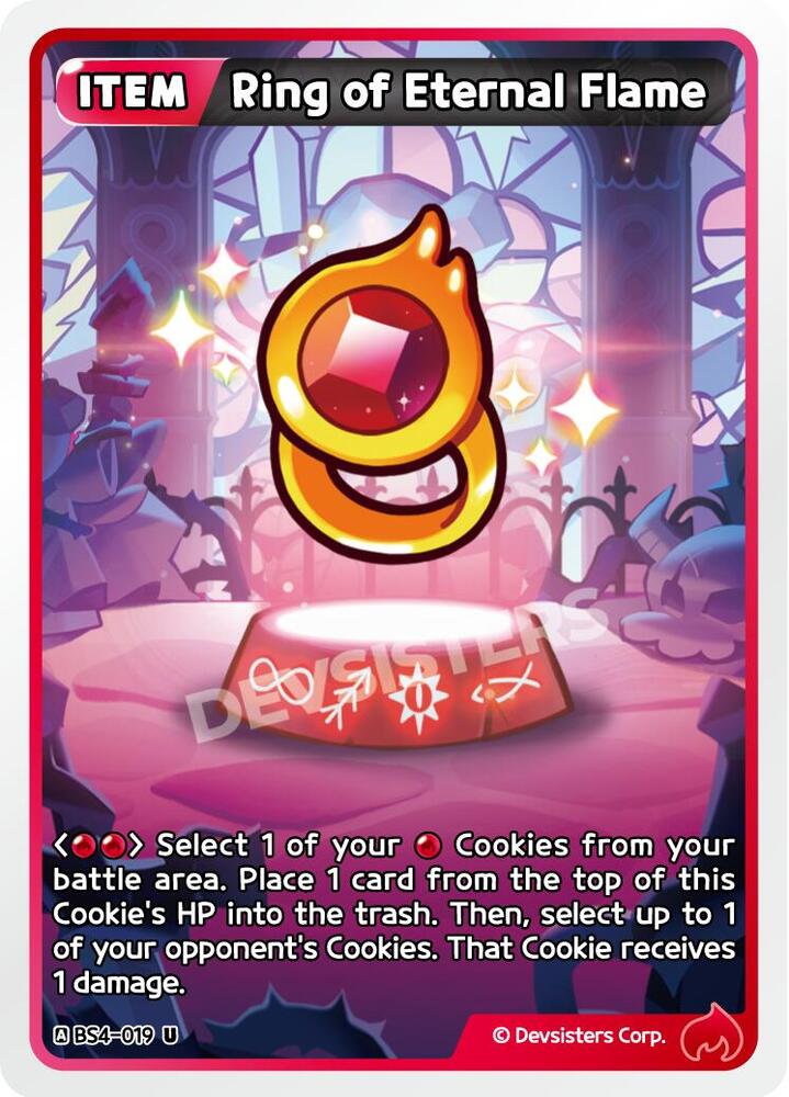 Ring of Eternal Flame (BS4-019) Uncommon (BS3-BS4)