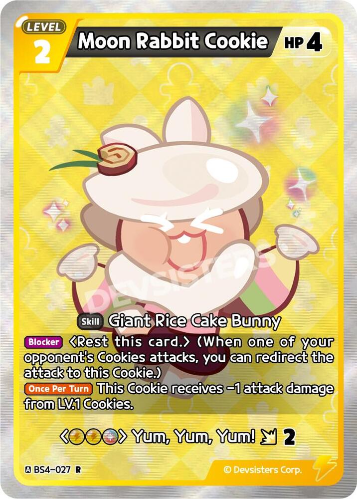 Moon Rabbit Cookie (BS4-027) Rare (BS3-BS4)
