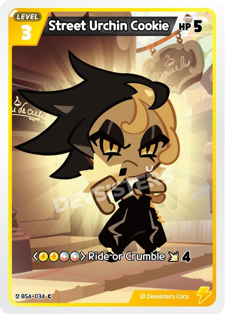 Street Urchin Cookie (BS4-034) Common (BS3-BS4)