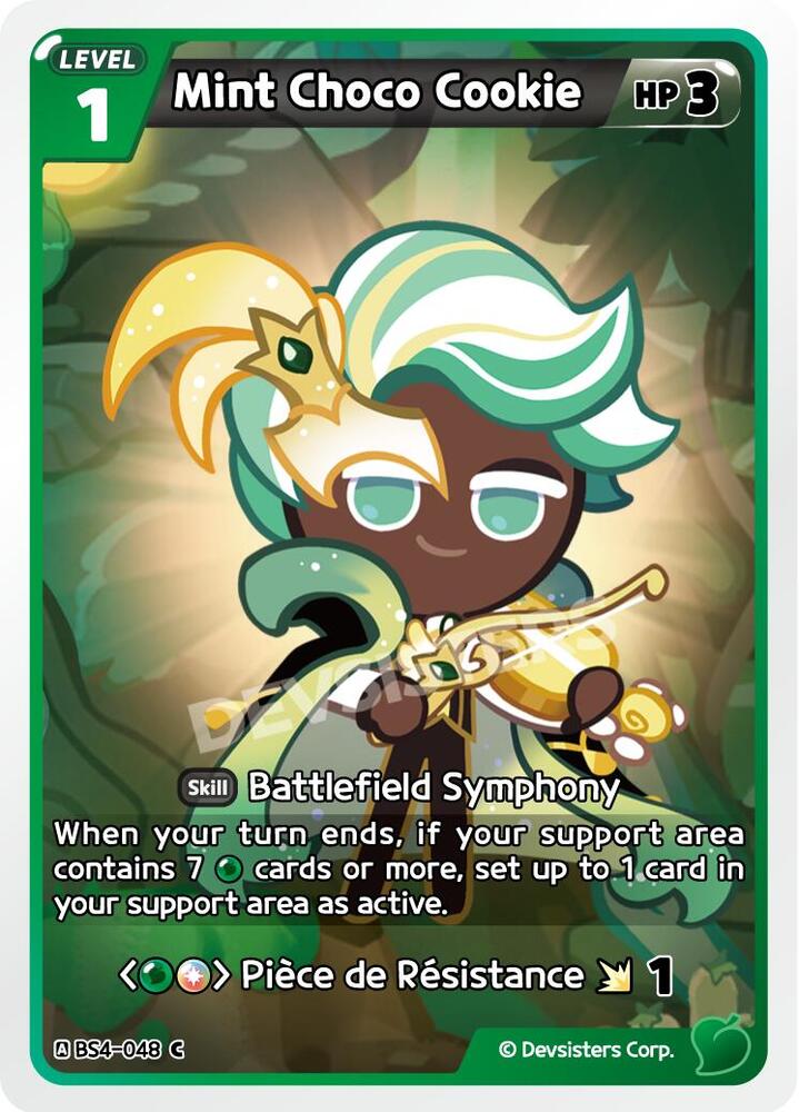 Mint Choco Cookie (BS4-048) Common (BS3-BS4)