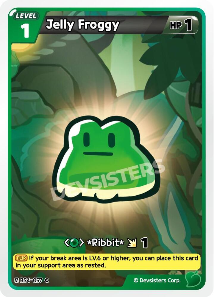 Jelly Froggy (BS4-057) Common (BS3-BS4) (Ver. 1)
