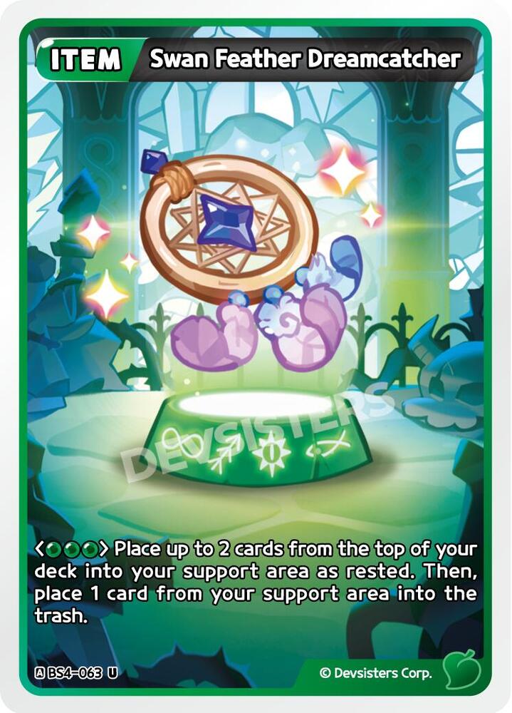 Swan Feather Dreamcatcher (BS4-063) Uncommon (BS3-BS4)