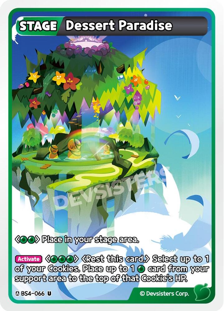 Dessert Paradise (BS4-066) Uncommon (BS3-BS4)
