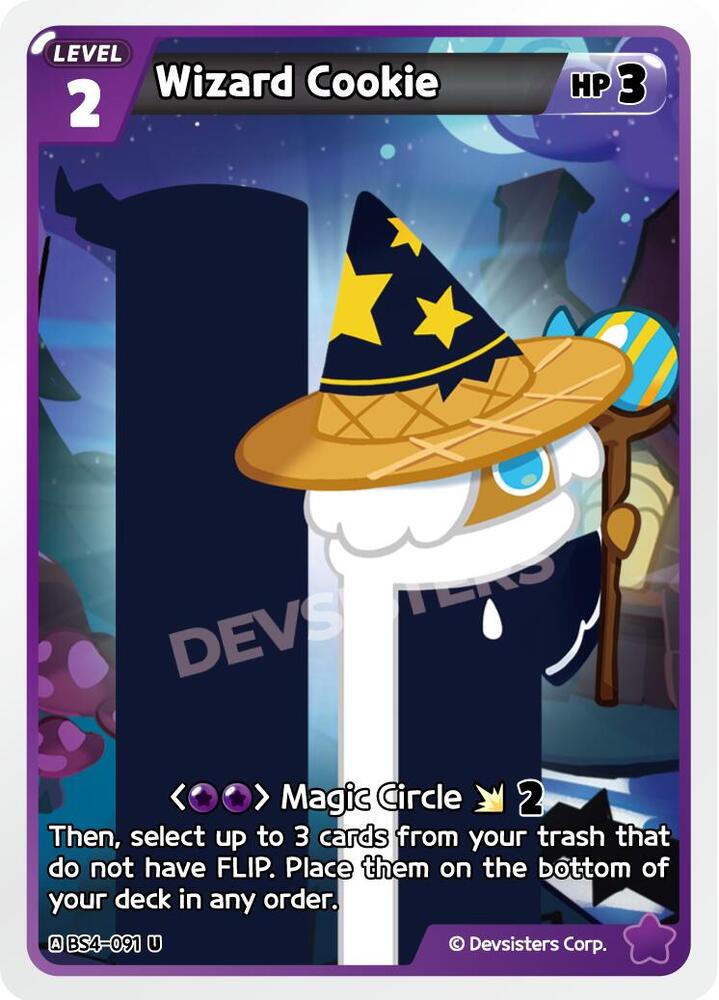 Wizard Cookie (BS4-091) Uncommon (BS3-BS4)