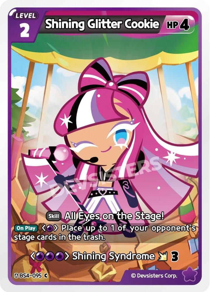 Shining Glitter Cookie (BS4-095) Common (BS3-BS4)