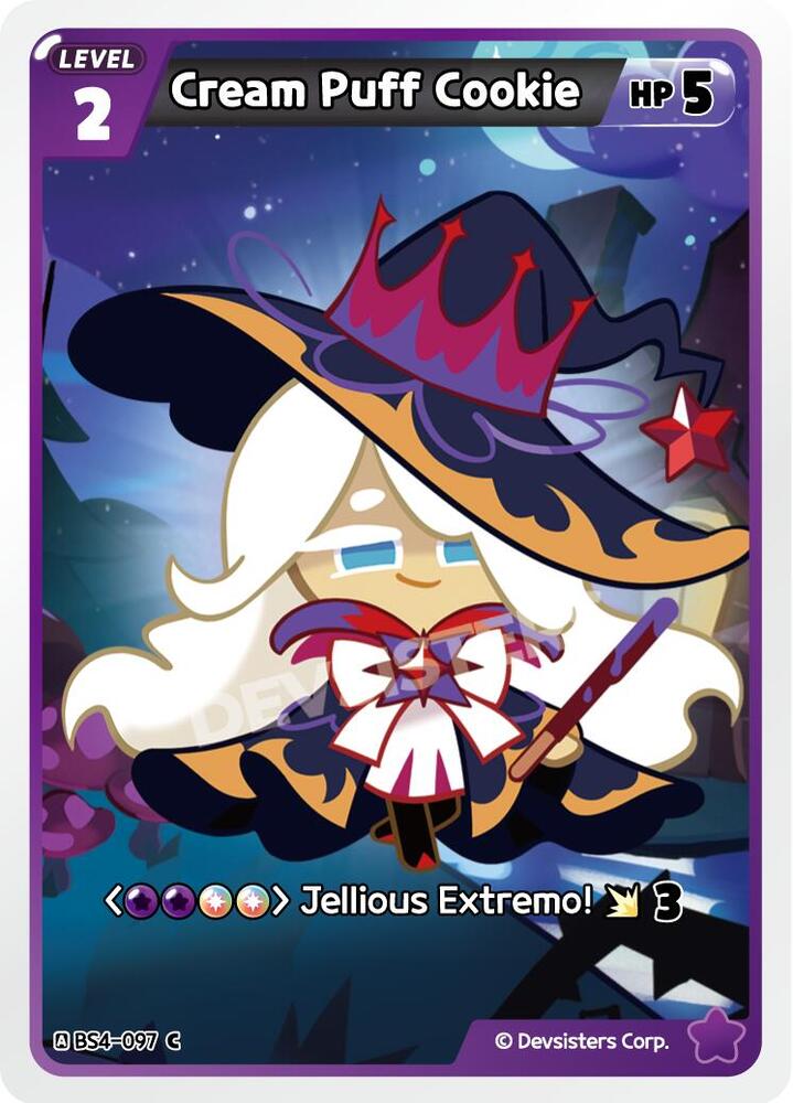 Cream Puff Cookie (BS4-097) Common (BS3-BS4)