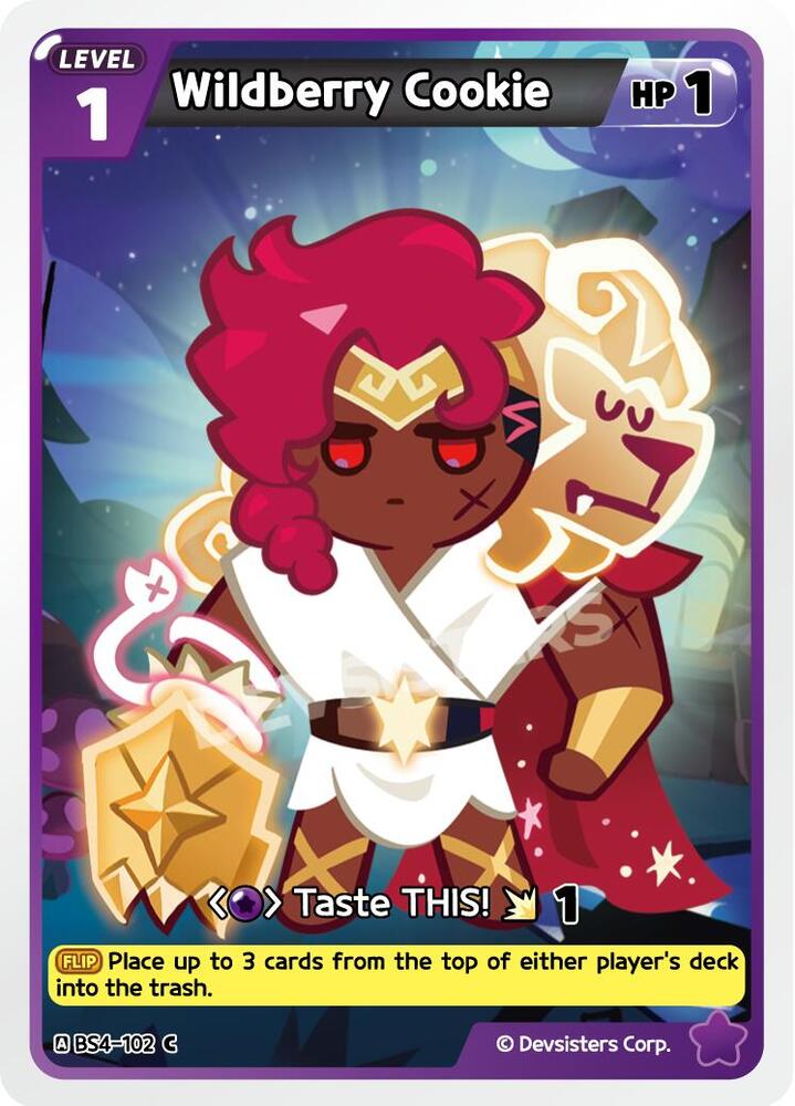 Wildberry Cookie (BS4-102) Common (BS3-BS4)