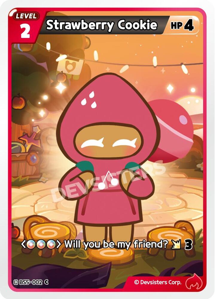 Strawberry Cookie (BS5-002) Common (BS5-BS7)
