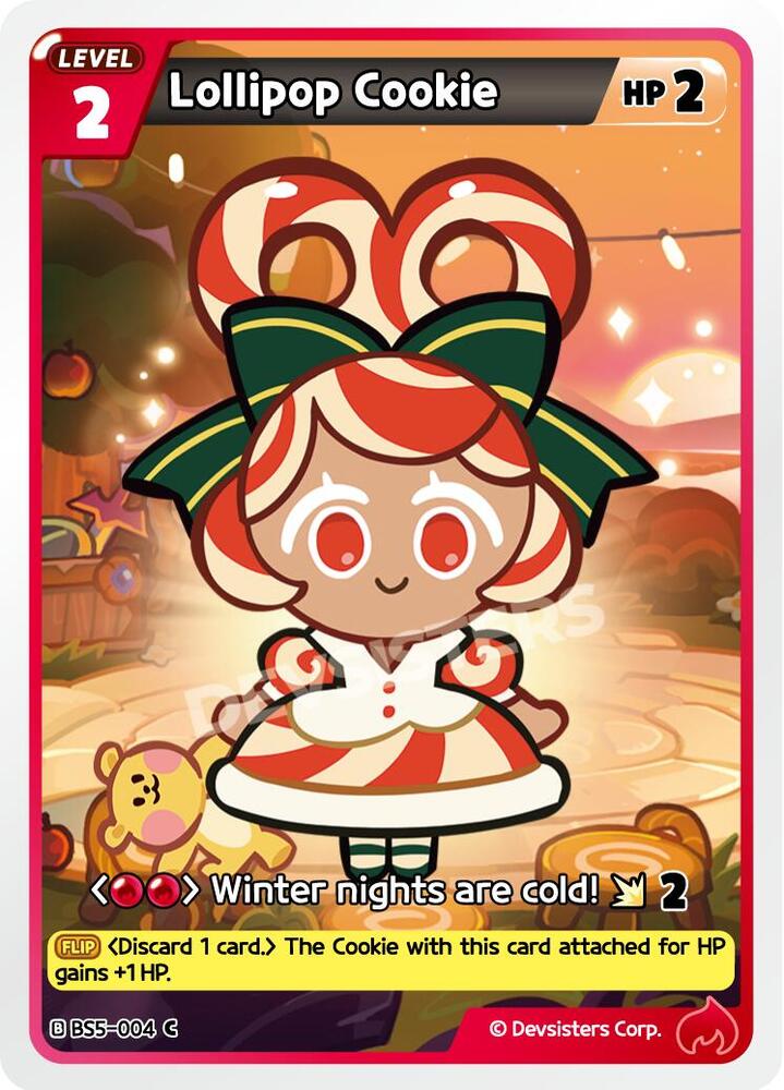 Lollipop Cookie (BS5-004) Common (BS5-BS7)