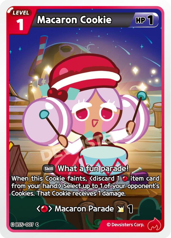 Macaron Cookie (BS5-007) Common (BS5-BS7)