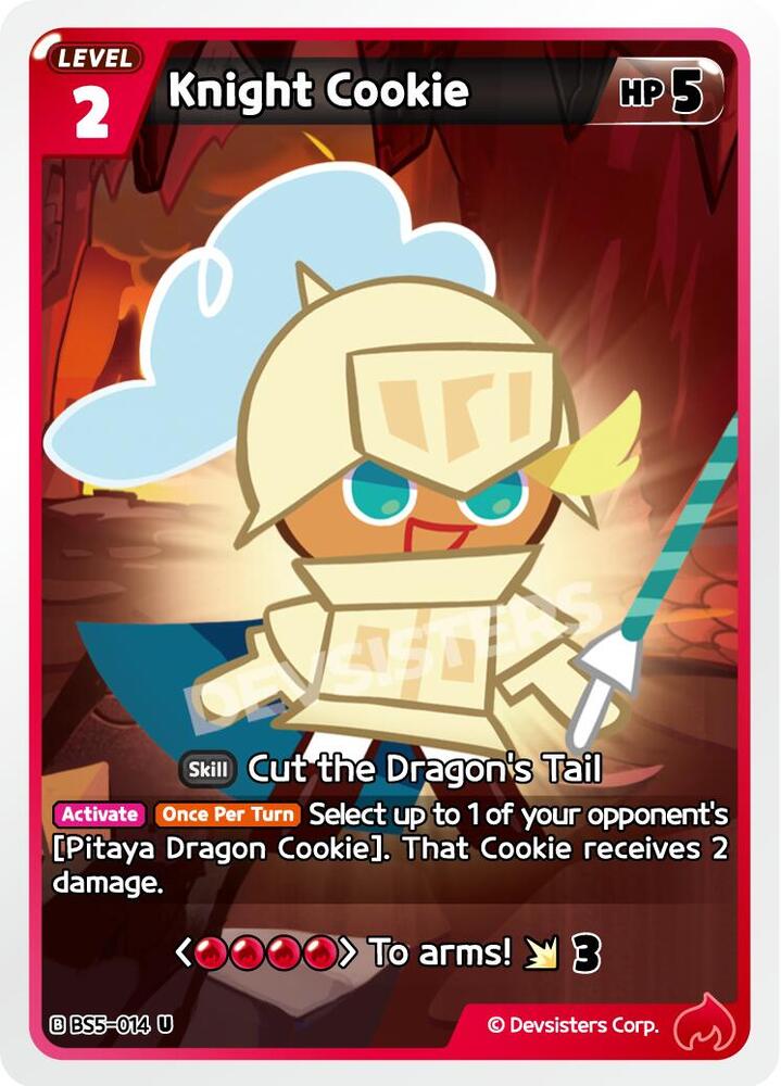Knight Cookie (BS5-014) Uncommon (BS5-BS7)