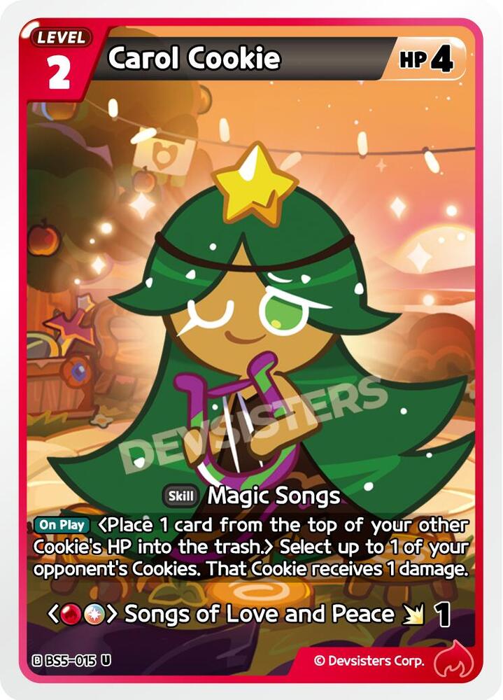 Carol Cookie (BS5-015) Uncommon (BS5-BS7)