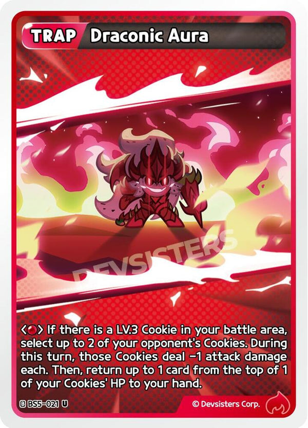 Draconic Aura (BS5-021) Uncommon (BS5-BS7)