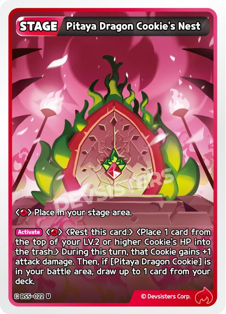 Pitaya Dragon Cookie's Nest (BS5-022) Uncommon (BS5-BS7)
