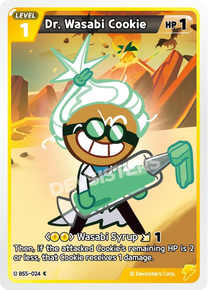 Dr. Wasabi Cookie (BS5-024) Common (BS5-BS7)