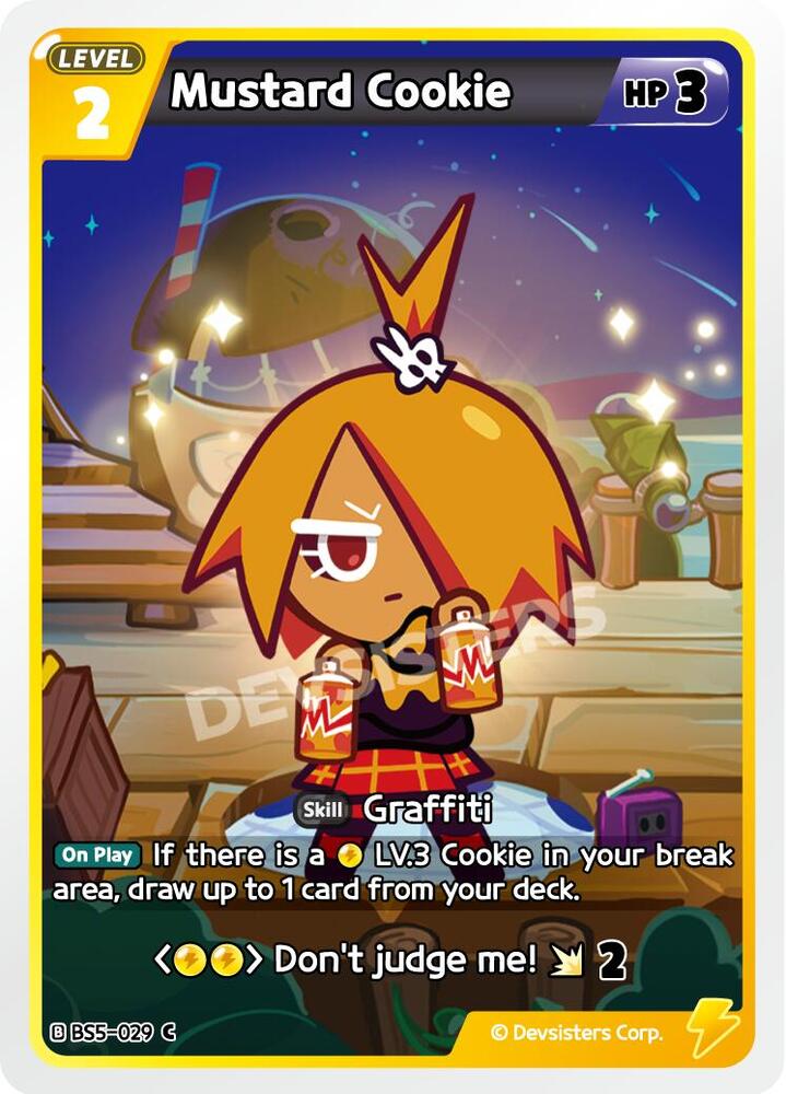 Mustard Cookie (BS5-029) Common (BS5-BS7)