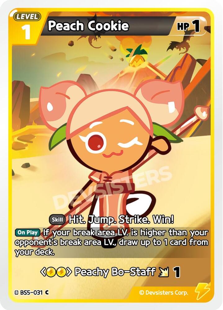 Peach Cookie (BS5-031) Common (BS5-BS7)