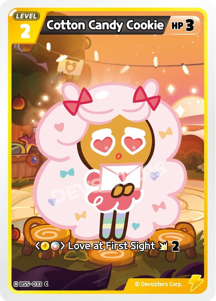 Cotton Candy Cookie (BS5-033) Common (BS5-BS7)