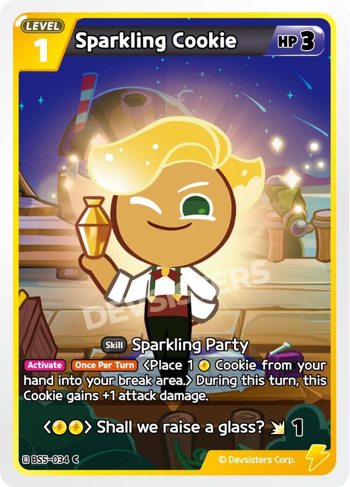 Sparkling Cookie (BS5-034) Common (BS5-BS7)