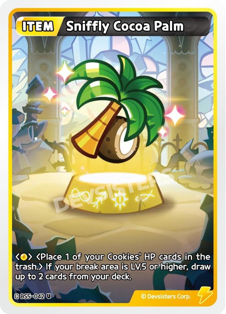 Sniffly Cocoa Palm (BS5-042) Uncommon (BS5-BS7)