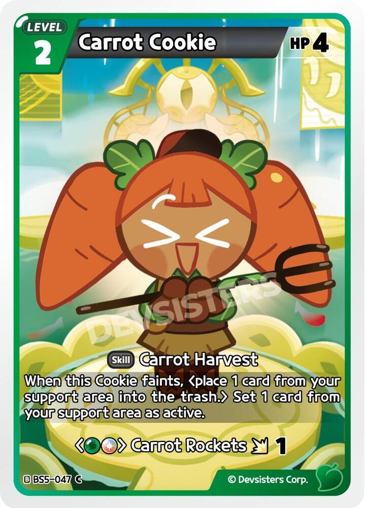 Carrot Cookie (BS5-047) Common (BS5-BS7)